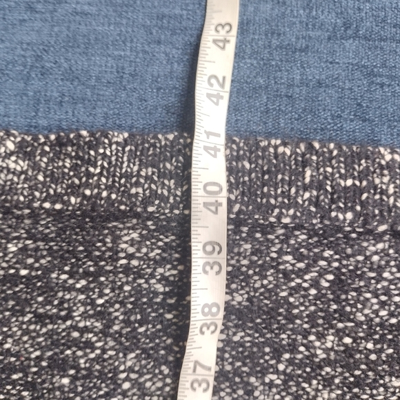 ZARA KNIT Italian Yarn PULLOVER HI LOW PONCHO CAPE Medium NWOT - Picture 8 of 9